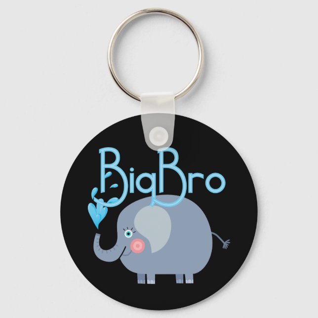 Elephant Big Bro Key Ring (Front)
