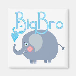 Elephant Big Bro Magnet