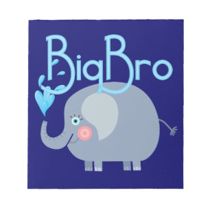 Elephant Big Bro Notepad