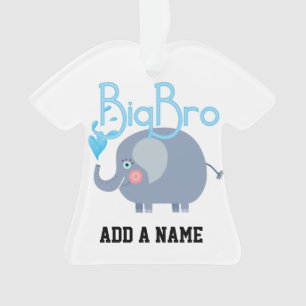 Elephant Big Bro Ornament