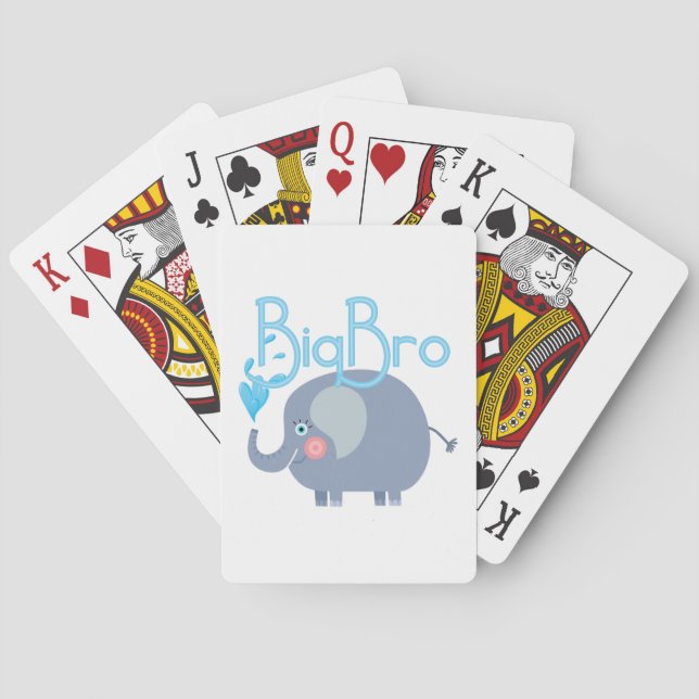 Elephant Big Bro Playing Cards (Back)