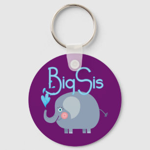 Elephant Big Sis Key Ring