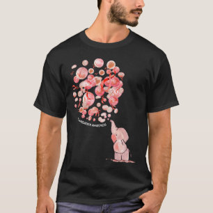 Elephant Blows Up Burgundy Bylloons Brain Aneurysm T-Shirt