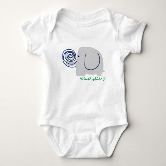 elephant bodysuits (Front)