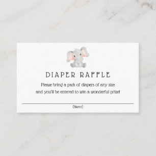 Elephant Books for Baby insert card