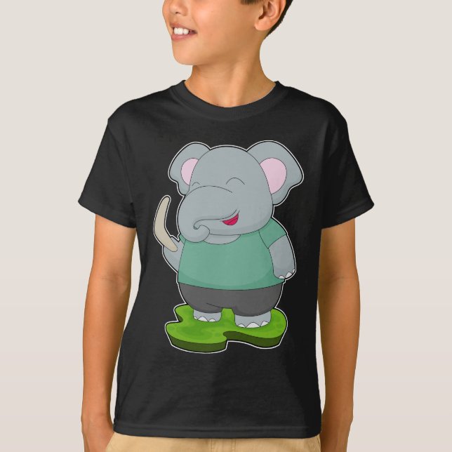 Elephant Boomerang T-Shirt (Front)