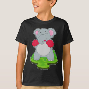Elephant Boxer Boxing gloves Boxing T-Shirt
