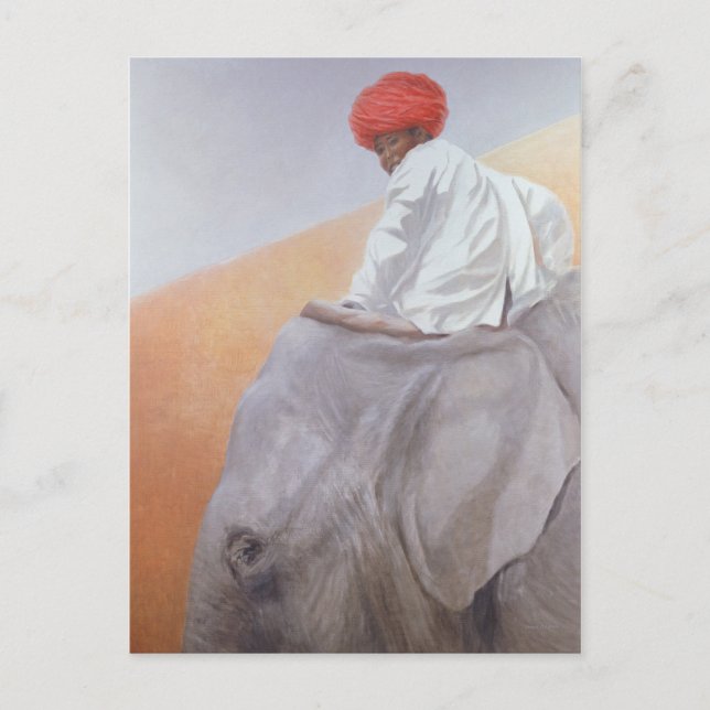 Elephant Boy Postcard (Front)