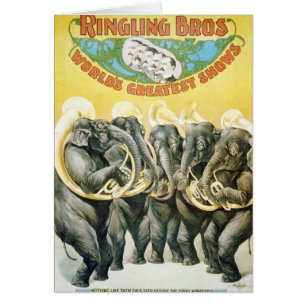 Elephant Brass Band - Vintage Show Poster