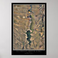 Elephant Butte Lake New Mexico From Space