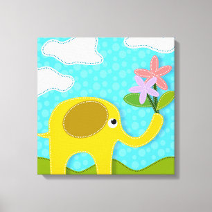Elephant Canvas Print