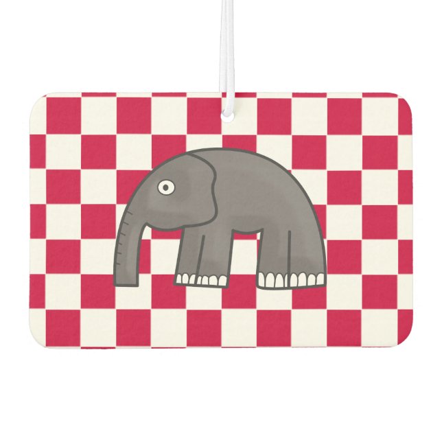 elephant car air freshener (Front)