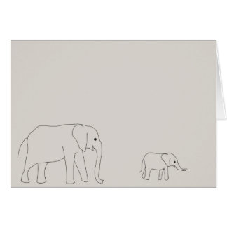 Elephant card