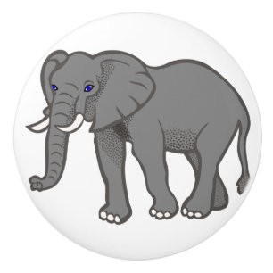 Elephant Ceramic Knobs