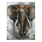 Elephant Charge Poster