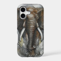 Elephant Charging iPhone 5 case