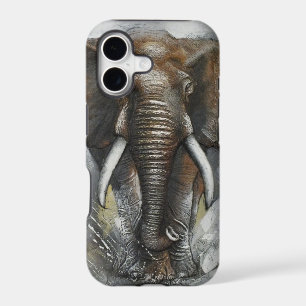 Elephant Charging iPhone 5 case