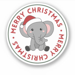 Elephant Christmas Snow Winter Animals Elephants S