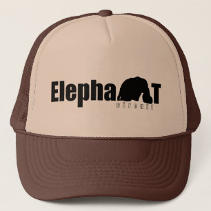 Elephant Circuit Trucker Hat