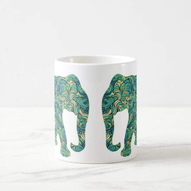 Elephant Coffee Mug (Center)