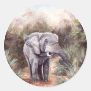 Elephant COMING THROUGH Sticker