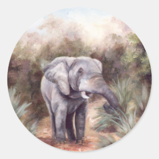Elephant COMING THROUGH Sticker