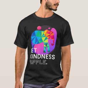 Elephant Compassion Kindness Ripple Mindfulness Me T-Shirt