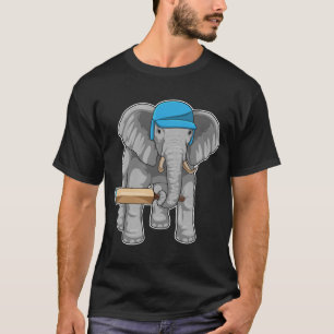 Elephant Cricket Cricket bat T-Shirt