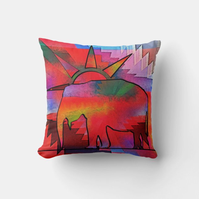 elephant cushion (Front)