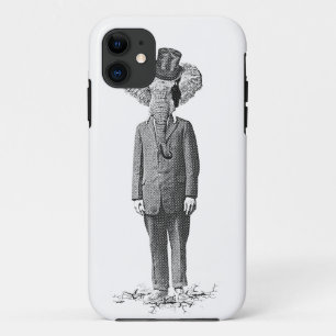 Elephant dandy iPhone 11 case