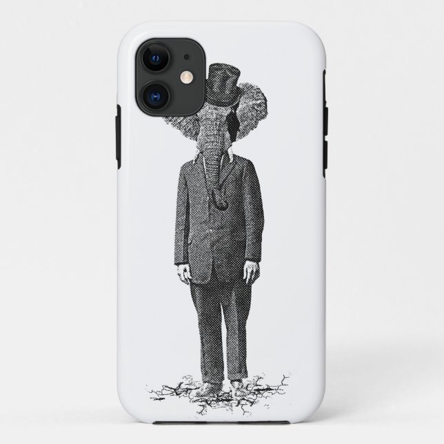 Elephant dandy Case-Mate iPhone case (Back)