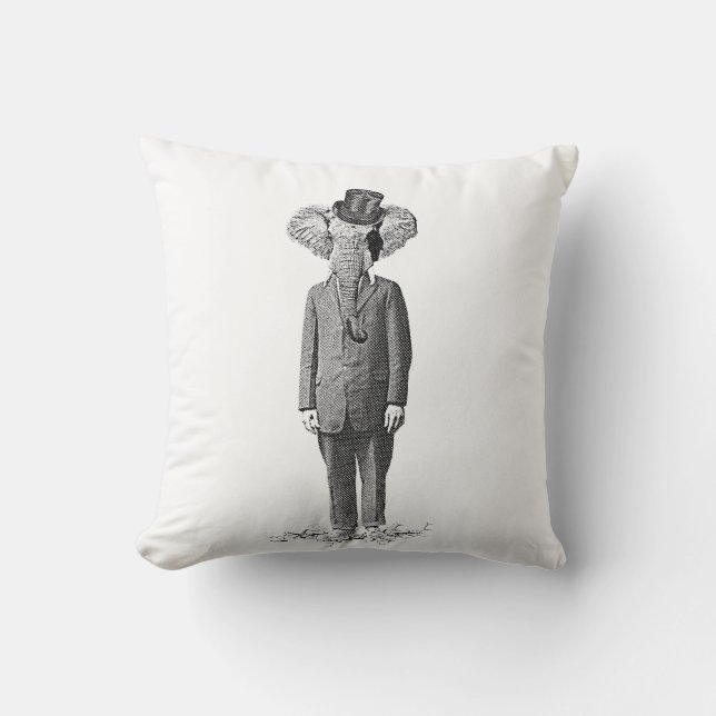 Elephant dandy cushion (Front)