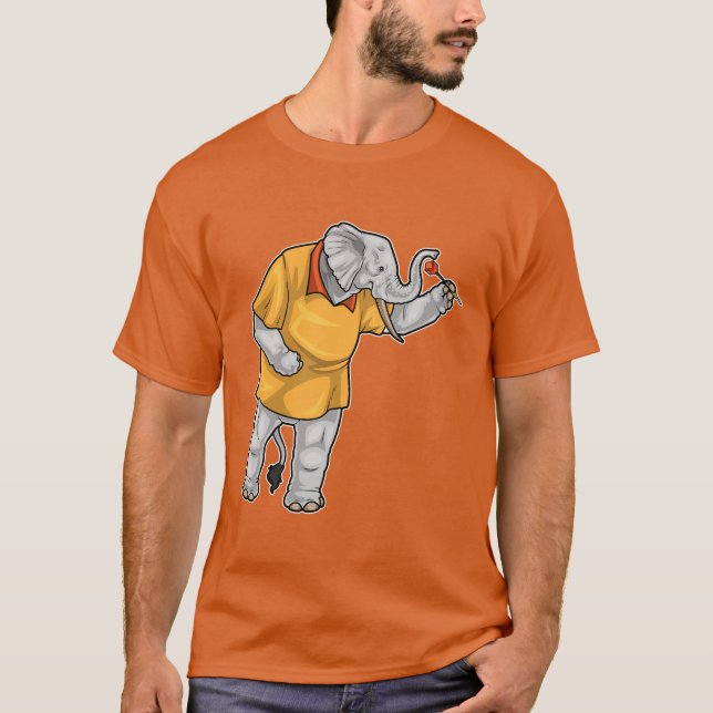 Elephant Darts Dart T-Shirt (Front)