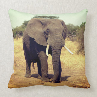 Elephant Decorative Accent Throw Pillow