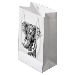 Elephant Design Gift Bags