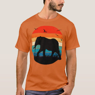 Elephant Design T-Shirt