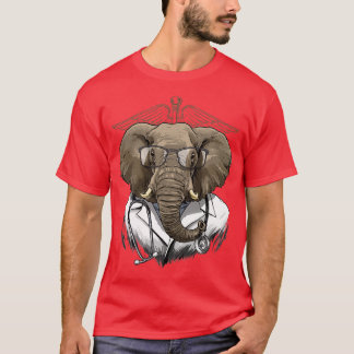 Elephant Doctor Vet Veterinarian Animal Lover 1 T-Shirt