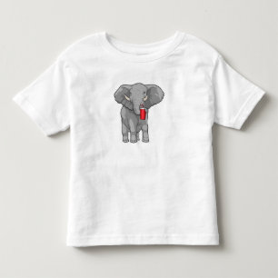 Elephant Drinking mug Toddler T-Shirt