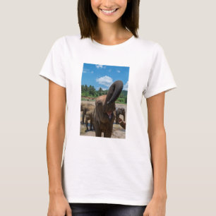 Elephant drinking water, Sri Lanka T-Shirt