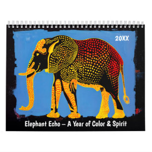 Elephant Echo – A Year of Colour & Spirit Calendar