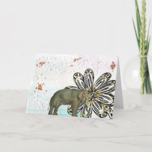 Elephant Ego Card