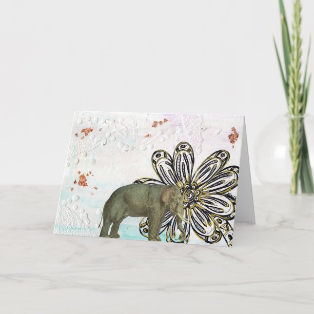 Elephant Ego Card (Front)