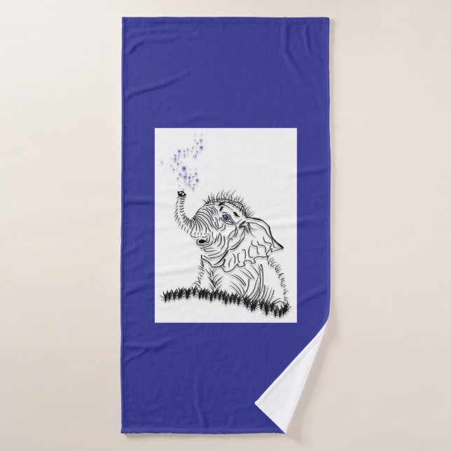 Elephant Energy Bath Towel (Bath Towel)