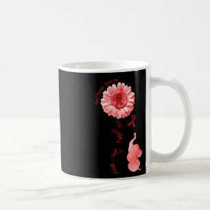 Elephant Faith Hope Fight Love Heart Disease Aware Coffee Mug