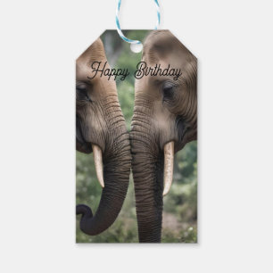 Elephant Family Is Love, Gift Tags