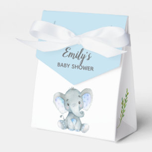 Elephant Favour Box (Boy Baby Shower)