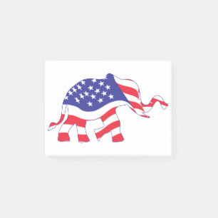 Elephant-FLAG Post-it Notes