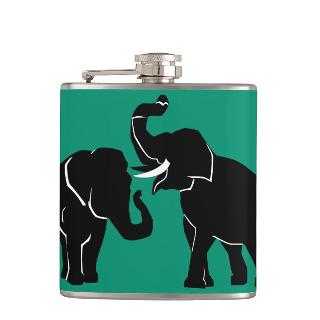 Elephant Flask - Customisable (Front)
