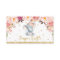Elephant Floral Baby Shower Diaper Raffle Ticket