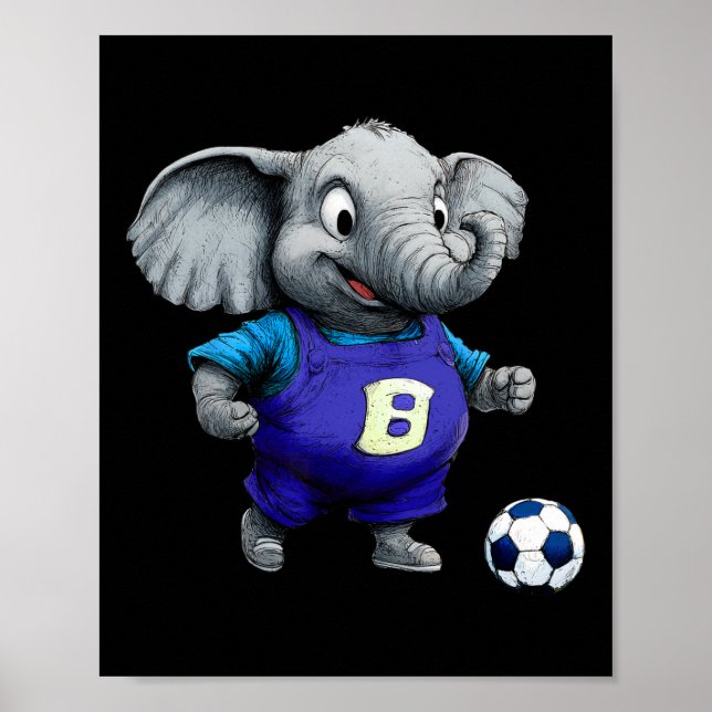 Elephant Footllfootller Elephant  Poster (Front)